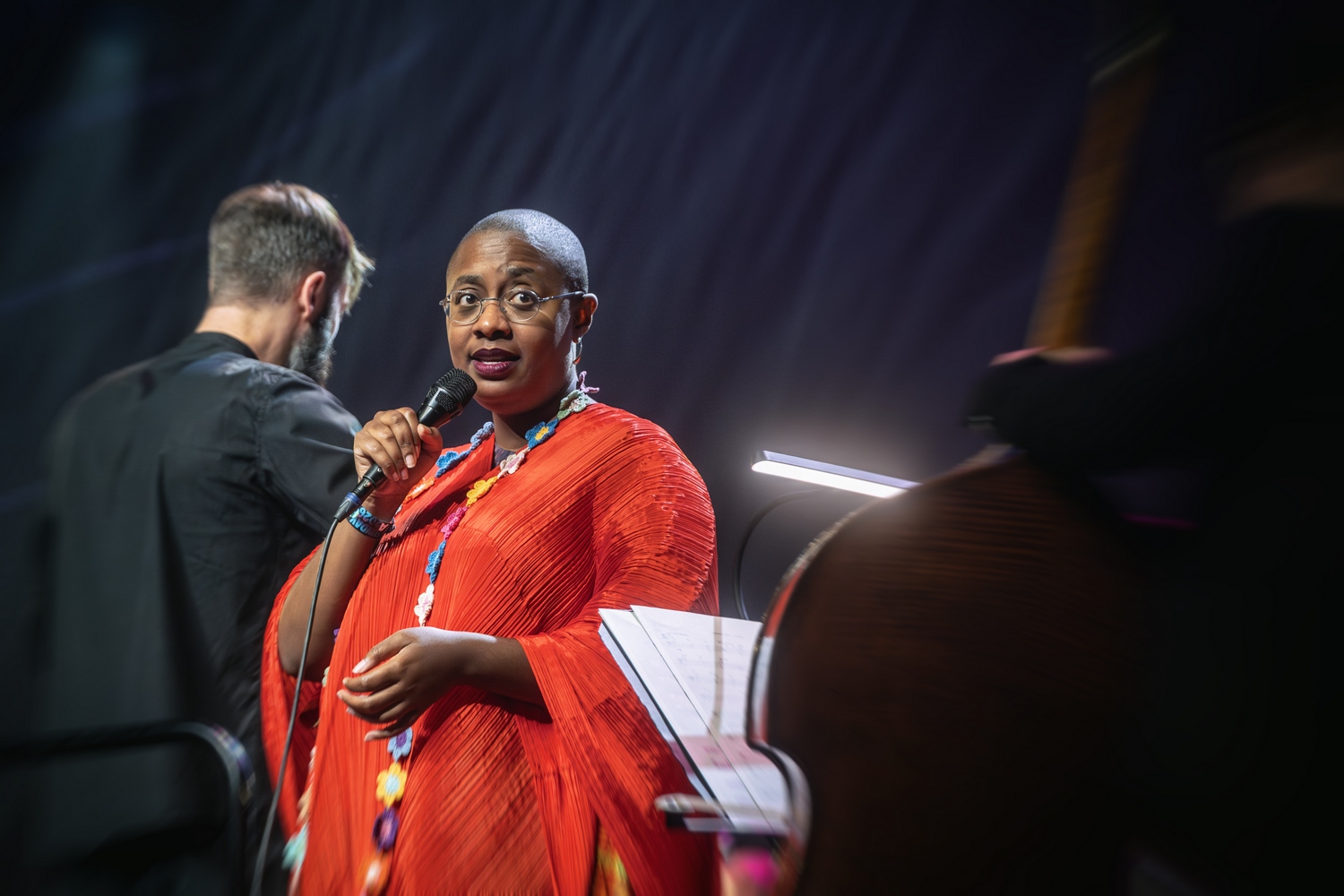 Cecile McLorin Salvant live tijdens North Sea Jazz 2026 in Ahoy Rotterdam