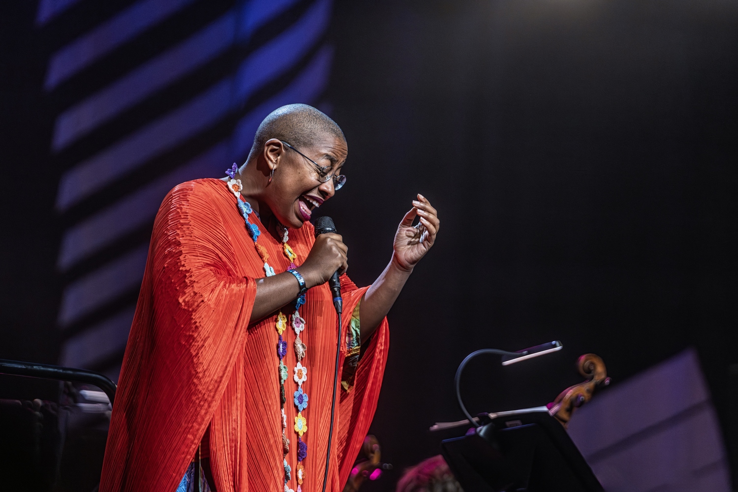 Cecile McLorin Salvant live tijdens North Sea Jazz 2026 in Ahoy Rotterdam