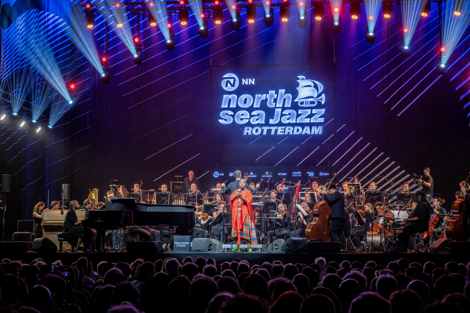 Cecile McLorin Salvant live tijdens North Sea Jazz 2026 in Ahoy Rotterdam