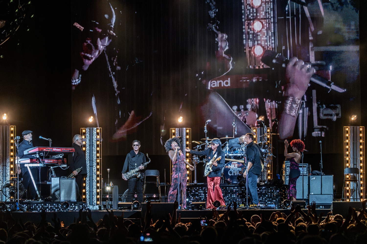 Nile Rodgers & Chic live tijdens North Sea Jazz 2026 in Ahoy Rotterdam